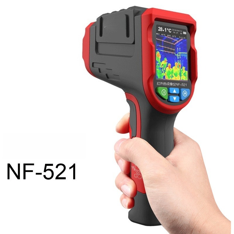 Nf 521 Thermal Imaging Camera - อินเทอร์เฟซภาษาอังกฤษ NF‑521 กล้องถ่ายภาพความร้อน, กล้องถ่ายภาพความร้อนแบบมือถือ NOYAFA สำหรับตรวจจับอุณหภูมิอินฟราเรด
